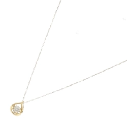 Dây chuyền kim cương K18YG 0.30CT - Hàng hiệu chính hãng 862214