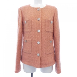 【Mã giảm giá】Áo khoác không cổ CHANEL