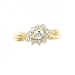 Nhẫn kim cương K18YG 0.50CT - Hàng hiệu Authentic 854208