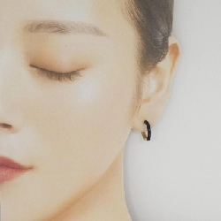 K18YG Onyx Bông tai - Hàng hiệu Chính hãng 867219