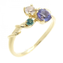 Nhẫn đá màu K18YG