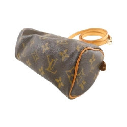 Túi xách Boston Louis Vuitton Monogram Mini Speedy M41534+J00145 - Hàng hiệu Chính hãng 803365