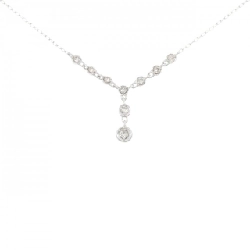 K18WG Dây chuyền kim cương 0.20CT - Hàng hiệu Chính hãng