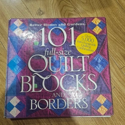 101 full size Quit blocks and borders (bìa cứng, in màu)
150k