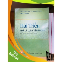 (TẶNG BOOKMARK) Hải Triều nhà lý luận tiên phong VĂN HỌC RBK1301