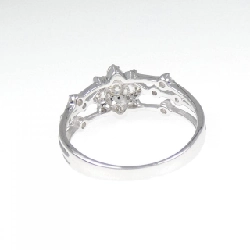 Nhẫn kim cương hoa K18WG 0.30CT - Hàng hiệu Authentic 855370