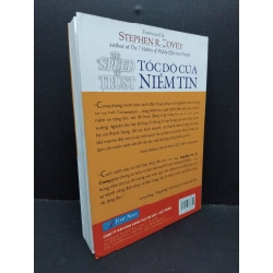 Tốc độ của niềm tin mới 80% ố bẩn nhẹ 2016 HCM1410 Stephen R. Covey KỸ NĂNG 304224