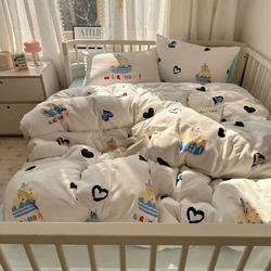 Set 4 món chăn ga gối cotton cloud 469594
