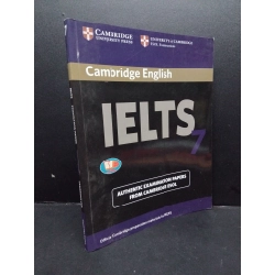 Cambridge English IELTS examination paper with answer 7 mới 80% bẩn bìa, ố nhẹ, tróc gáy, có chữ viết HCM1209 Cambridge Esol HỌC NGOẠI NGỮ 274072