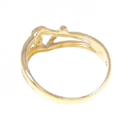 Nhẫn kim cương K18YG 673440