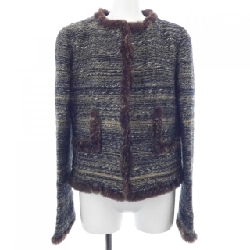 CHANEL P26746V17014 05A. Áo khoác không cổ - Hàng hiệu Chính hãng