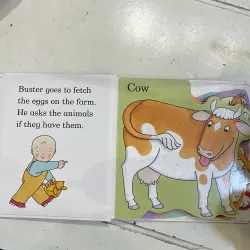 NGOẠI VĂN : Rod Campbell - OH DEAR! Farm animal shapes  1027449