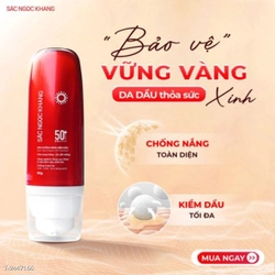 Kem chống nắng kiềm dầu