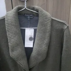 Áo khoác nữ vải nỉ màu rêu xám đen size s cho bạn từ 45 đến 50kg 755016