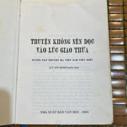 TRUYỆN KHÔNG NÊN ĐỌC VÀO LÚC GIAO THỪA, Tuyển tập truyện ma Việt Nam (XB 2005) 525363