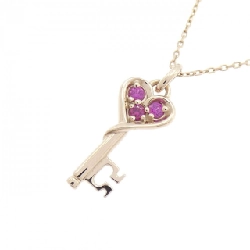 Trang sức Star Jewelry Key×Heart Ruby Necklace - Hàng hiệu Authentic 842620