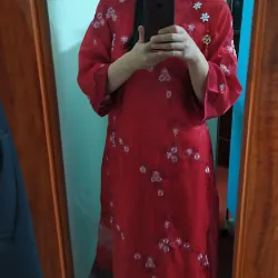 Áo dài dáng suông 927234