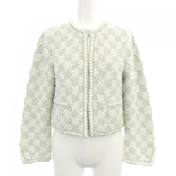 【Mã giảm giá】Áo khoác không cổ CHANEL