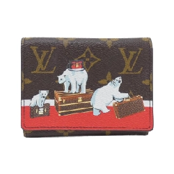 Ví Louis Vuitton Monogram (Hoạt hình Giáng sinh) Portefoy Victorine M62090