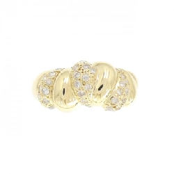 Nhẫn kim cương K18YG 0.33CT 669815