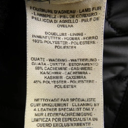 Áo khoác lông cừu HERMES 637738