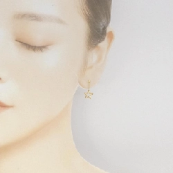 K18YG Bông tai hình sao - Hàng hiệu Chính hãng 875777