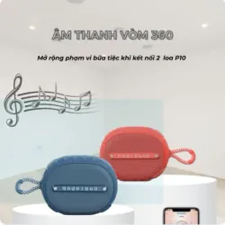Loa Bluetooth P10 Nhỏ Gọn Chất Lượng Bass Cực Hay, Pin Siêu Trâu, Di Chuyển Dễ Dàng 528391