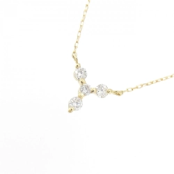 K18YG Dây chuyền kim cương 0.10CT - Hàng hiệu Chính hãng 861781