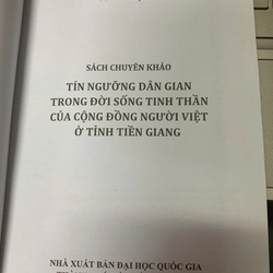 TÍN NGƯỠNG DÂN GIAN TRONG ĐỜI SỐNG TINH THẦN CỦA CỘNG ĐỒNG NGƯỜI VIỆT Ở TỈNH TIỀN GIANG 532010