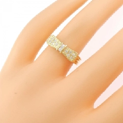 Nhẫn kim cương K18YG hình ruy băng 0.20CT - Hàng hiệu Authentic 854806