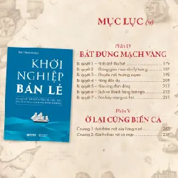 Khởi Nghiệp Bán Lẻ - Bí Quyết Thành Công Và Giàu Có Bằng Những Cửa Hàng Đông Khách - Trần Thanh Phong - GIVER BOOKS - MARKETING KINH DOANH 595426