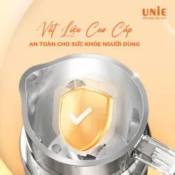 Máy làm sữa hạt UNIE UMB09 800ml, 6 chức năng, nắp chống ồn, công suất cao 578101