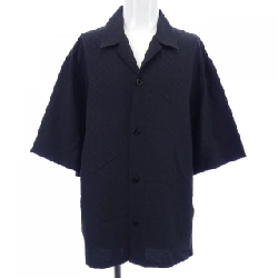 Áo sơ mi ngắn tay lụa pha mini monogram Louis Vuitton HPS51WZO6 - Hàng hiệu Authentic