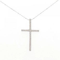 Dây chuyền kim cương K18WG - 1.00CT - Hàng hiệu Chính hãng