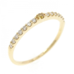 Nhẫn kim cương K18YG 0.02CT