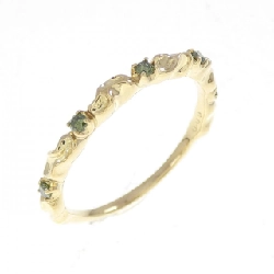 Nhẫn kim cương K18YG 0.09CT - Hàng hiệu Chính hãng