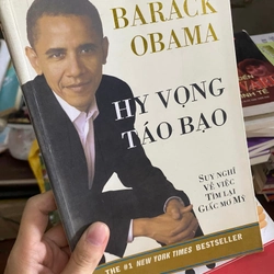 Sách Barack Obama - Hy vọng táo bạo: Suy nghĩ về việc tìm lại giấc mơ Mỹ