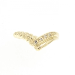 Nhẫn kim cương K18YG 0.03CT 672526