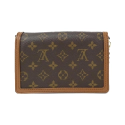 Ví Louis Vuitton Monogram Reverse Porte-Feuille Dauphine M68746 Chain Wallet - Hàng hiệu Authentic 806114