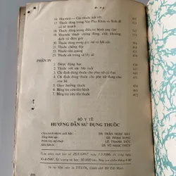 Hướng dẫn sử dụng thuốc, Bộ Y tế 709455