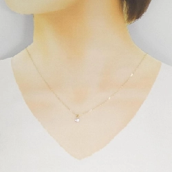 K18YG Dây chuyền kim cương - Hàng hiệu Authentic 858622