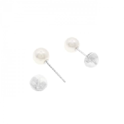 Bông tai ngọc trai Akoya K14WG 5.3mm - Hàng hiệu Chính hãng 870119