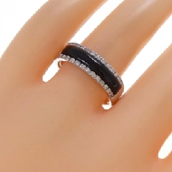 K18WG Nhẫn Onyx - Hàng hiệu Chính hãng 848497