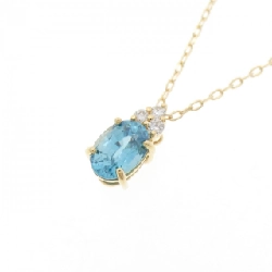 K18YG Zircon Necklace 1.19CT - Hàng hiệu Chính hãng 861134