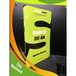 (TẶNG BOOKMARK) Quản lý dự án Matthew Batchelor mới 80% ố (quản lý) RBK0501