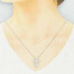 Dây chuyền kim cương 750WG/K18WG 0.87CT - Hàng hiệu Chính hãng 858578