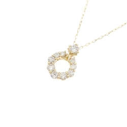 Dây chuyền kim cương K18YG 0.20CT - Hàng hiệu Chính hãng 862551