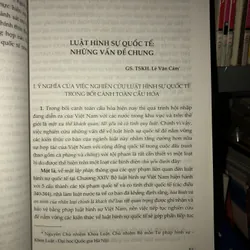 Những vấn đề lý luận, thực tiễn về luật hình sự quốc tế - PGS. TS. Nguyễn Ngọc Chí 596149