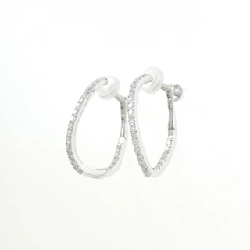 K18WG Bông tai kim cương 0.50CT - Hàng hiệu Chính hãng 878521