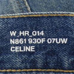 Celine CELINE Margaret Union Wash Triomphe 2N861930F Jeans - Hàng hiệu Authentic 810380